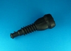 3 PIN CORRUGATED RUBBER BOOT